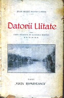 Datorii uitate de Jean Bart carte .PDF