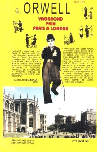 Vagabond prin Paris și Londra- George Orwell   .PDF
